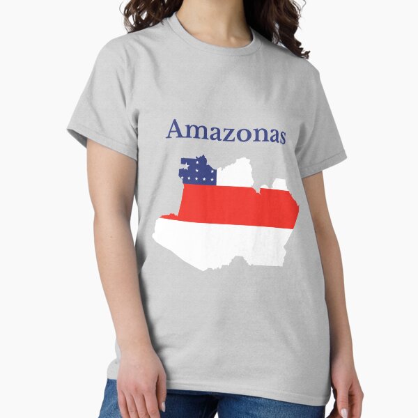 Artikel-Vorschau von Amazonas State Map Flag, Brasilien, designt und verkauft von marosharaf.