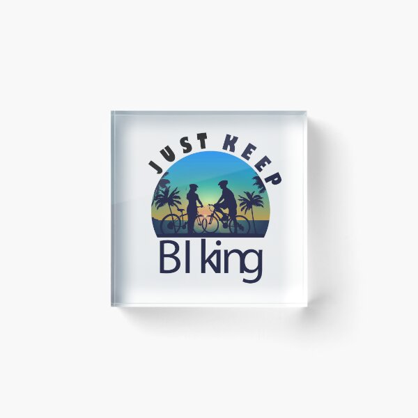 Item preview, just keep biking designed and sold by PRINTED ..