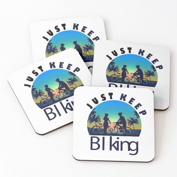 Item preview, just keep biking designed and sold by PRINTED ..