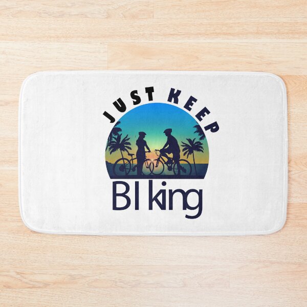 Item preview, just keep biking designed and sold by PRINTED ..