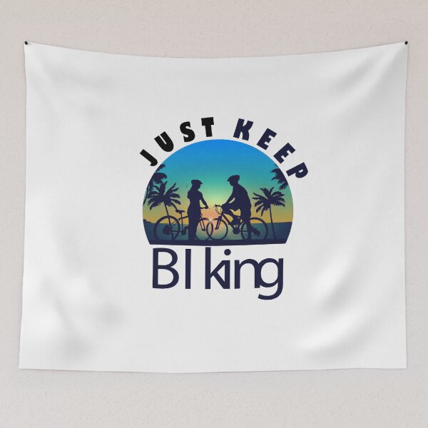 Item preview, just keep biking designed and sold by PRINTED ..