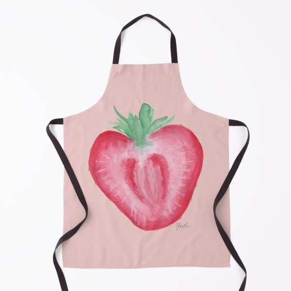 Item preview, Watercolor Strawberry Painting designed and sold by PineappleMorgan.