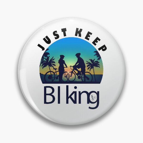 Item preview, just keep biking designed and sold by PRINTED ..