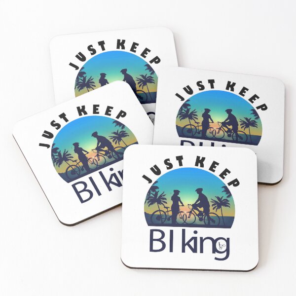 Item preview, just keep biking designed and sold by PRINTED ..