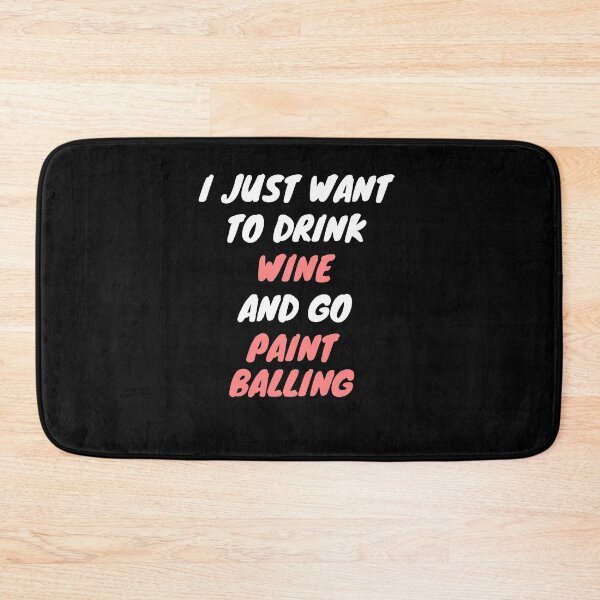 Item preview, Wine and paint balling designed and sold by SnowballStep.