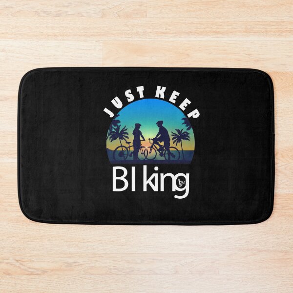 Item preview, just keep biking designed and sold by PRINTED ..