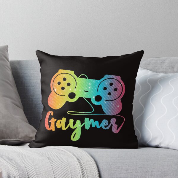 Item preview, Gay Gamer Gaymer Video Games LGBT Pride  designed and sold by Esmilna Castillo.