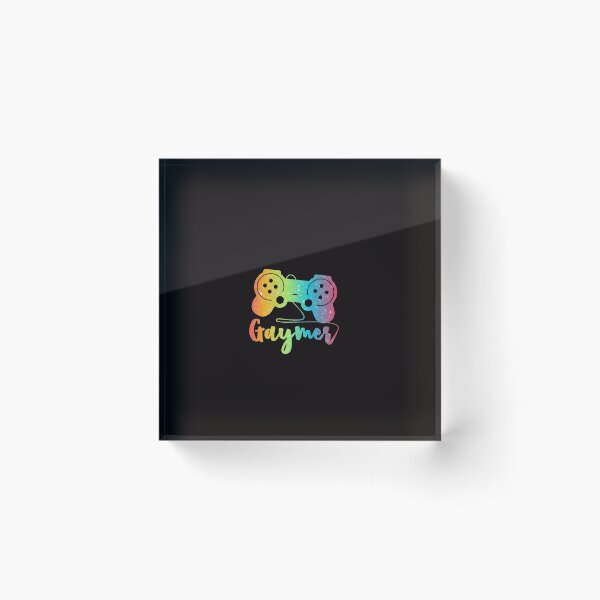 Item preview, Gay Gamer Gaymer Video Games LGBT Pride  designed and sold by Esmilna Castillo.