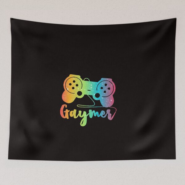 Item preview, Gay Gamer Gaymer Video Games LGBT Pride  designed and sold by Esmilna Castillo.