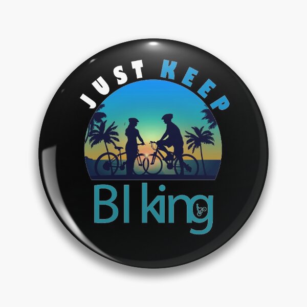 Item preview, just keep biking designed and sold by PRINTED ..