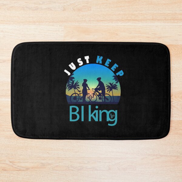 Item preview, just keep biking designed and sold by PRINTED ..