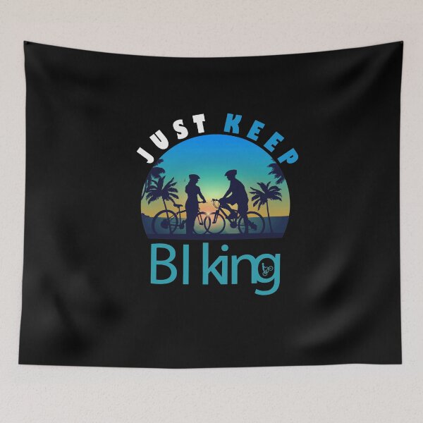 Item preview, just keep biking designed and sold by PRINTED ..