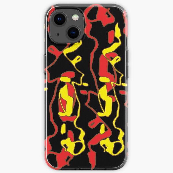 Frizzle Sticks but on black iPhone Soft Case