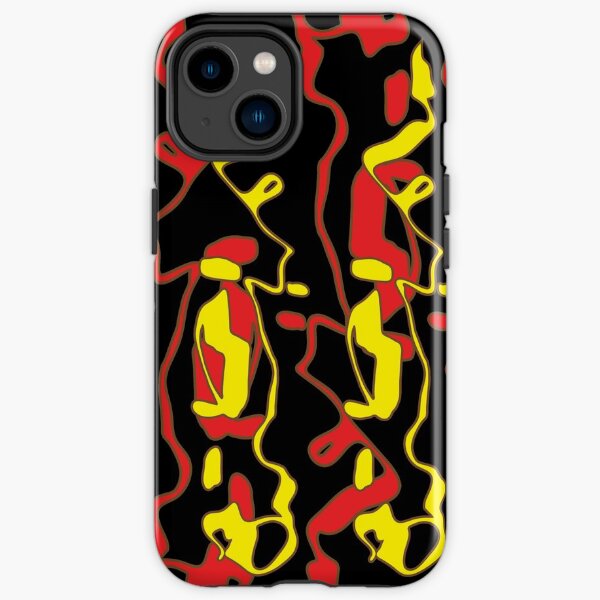 Frizzle Sticks but on black iPhone Tough Case