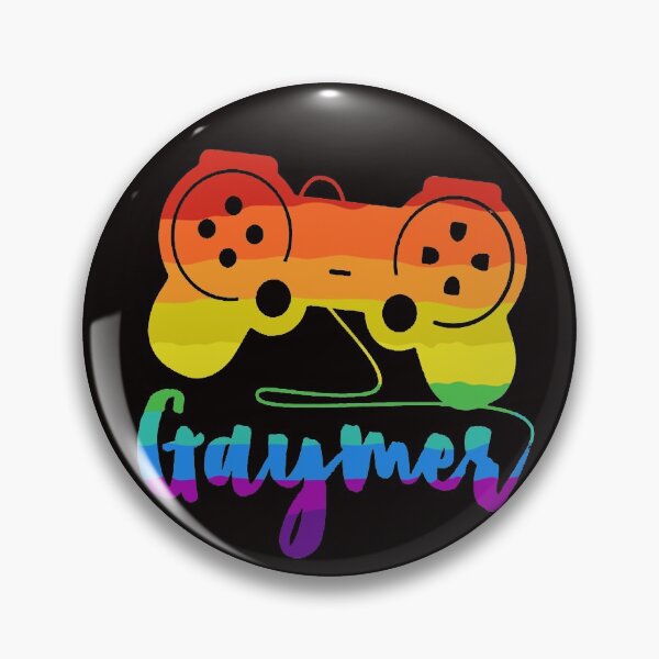 Item preview, Gay Gamer Gaymer Video Games LGBT Pride  designed and sold by Esmilna Castillo.