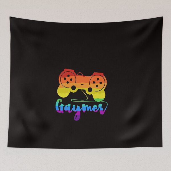 Item preview, Gay Gamer Gaymer Video Games LGBT Pride  designed and sold by Esmilna Castillo.