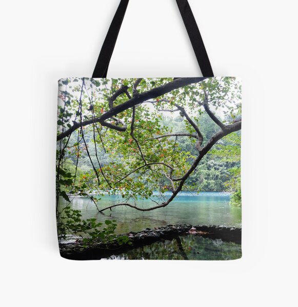 Blue Lagoon Pool - Jamaica All Over Print Tote Bag