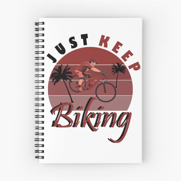 Item preview, just keep biking designed and sold by PRINTED ..