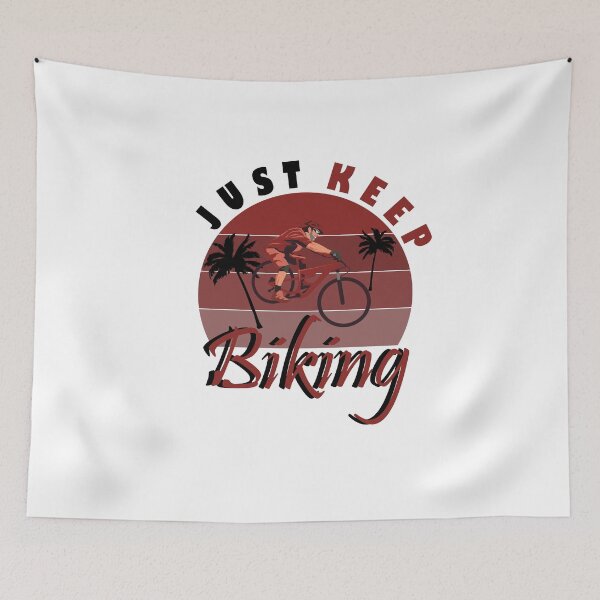 Item preview, just keep biking designed and sold by PRINTED ..