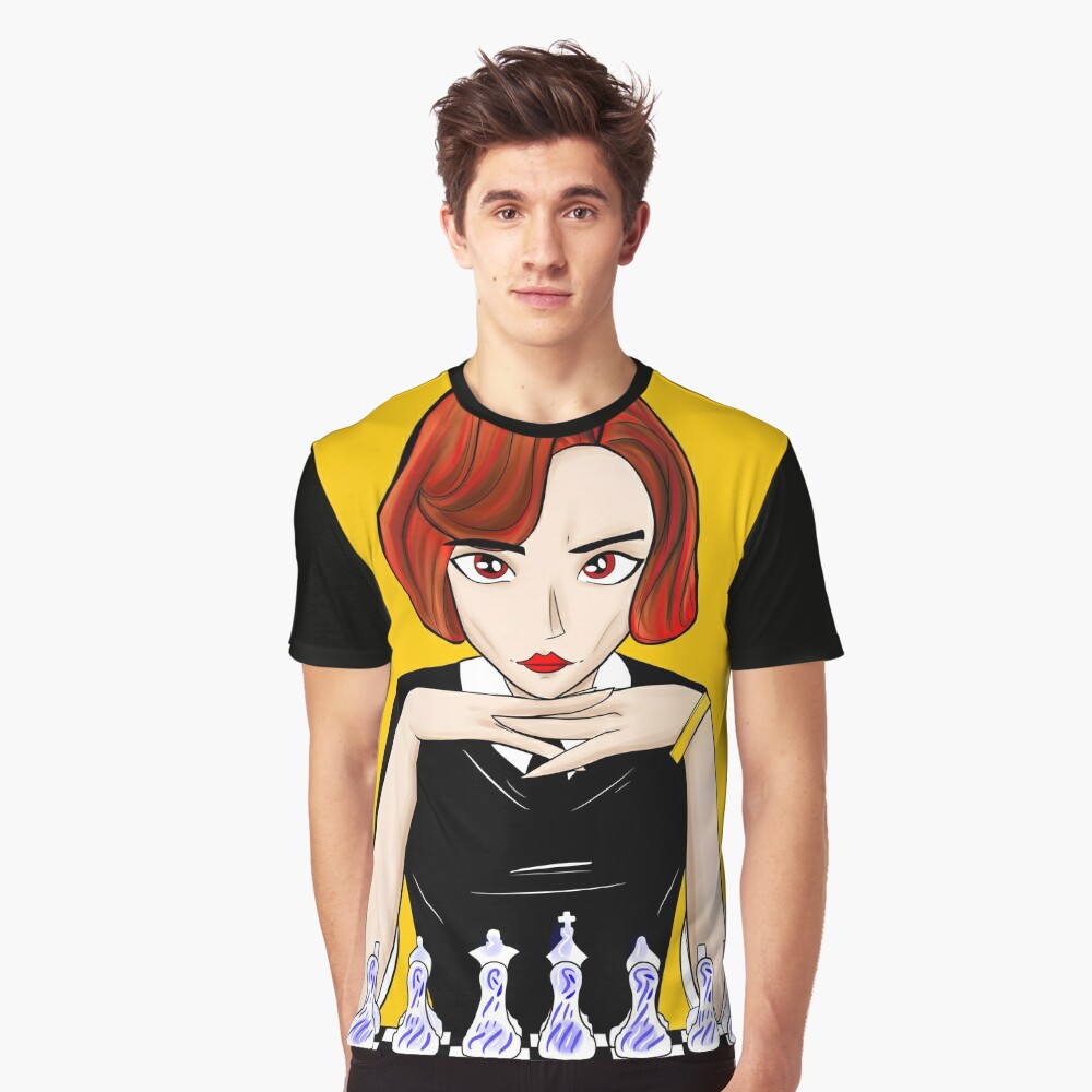 The Queen's Gambit Elizabeth Harmon Chess Anya Taylor Joy iPad Case & Skin  for Sale by vibeytees