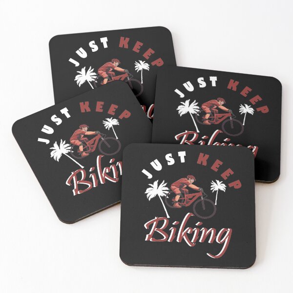 Item preview, just keep biking designed and sold by PRINTED ..