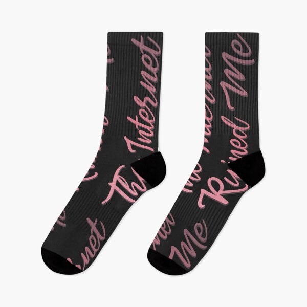 Item preview, The Internet Ruined Me - Bold Pink Text designed and sold by TheMajesticGoat.