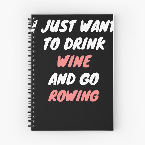 Item preview, Wine and rowing designed and sold by SnowballStep.