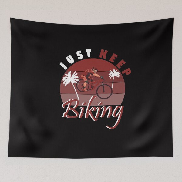 Item preview, just keep biking designed and sold by PRINTED ..