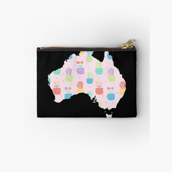 Item preview, Australia Cactus Flowers Map designed and sold by yacine12353.