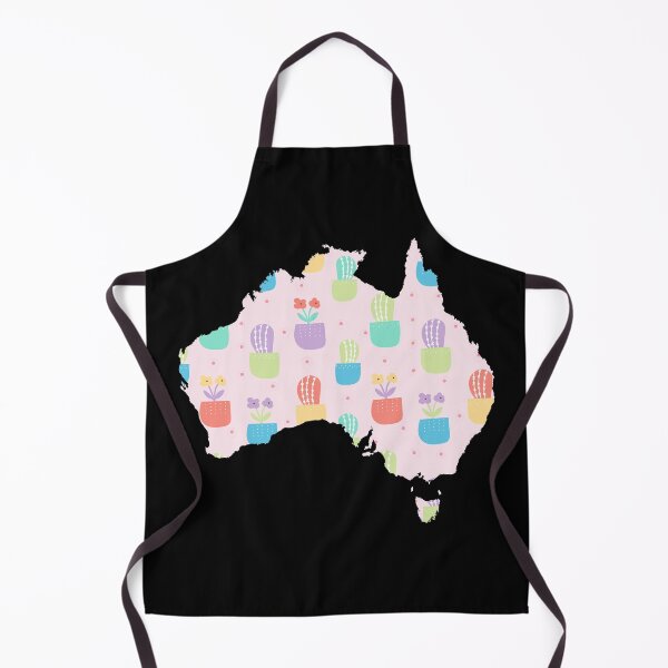 Item preview, Australia Cactus Flowers Map designed and sold by yacine12353.