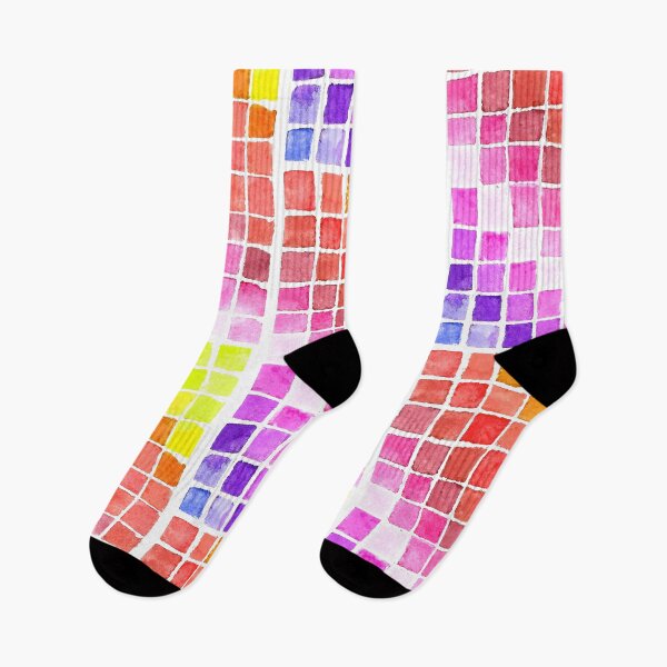 Item preview, Rainbow Cube Gradient Pattern designed and sold by WillowTee.