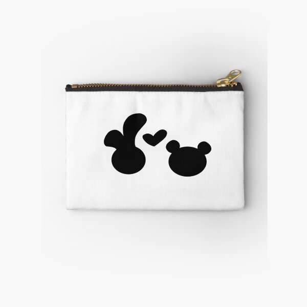 Item preview, Jelly Bunny & Sesame Panda Bear Black Silhouette designed and sold by HuiCreations.