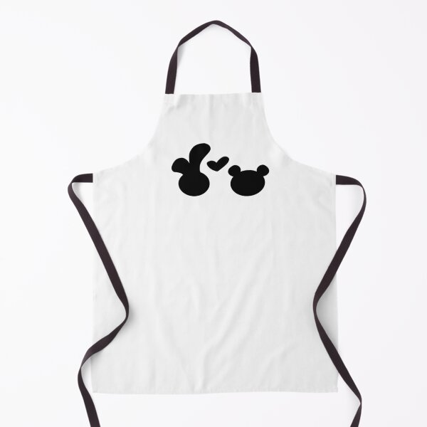 Item preview, Jelly Bunny & Sesame Panda Bear Black Silhouette designed and sold by HuiCreations.