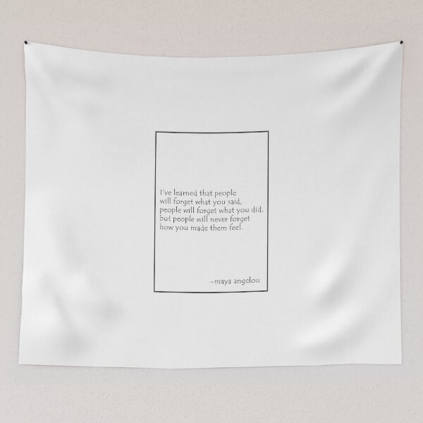 Item preview, Maya Angelou 394 Watercolor Map Yoga Quote Definit designed and sold by vividpixelusa.