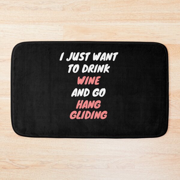 Item preview, Wine and hang gliding designed and sold by SnowballStep.