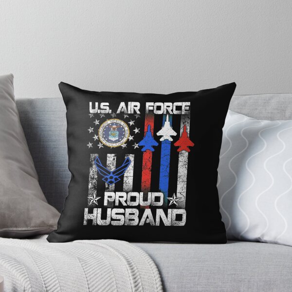 Item preview, Proud Air Force Husband T-Shirt American Flag Veteran Gift designed and sold by Jody49.