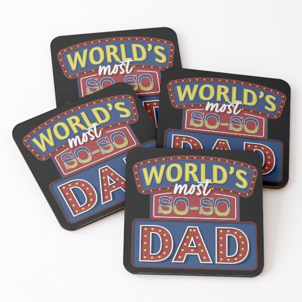 Item preview, World's Most So-So Dad designed and sold by CuriousCurios.