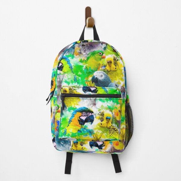 Item preview, Exotic Colorful Parrots Pattern designed and sold by Alienphysique.