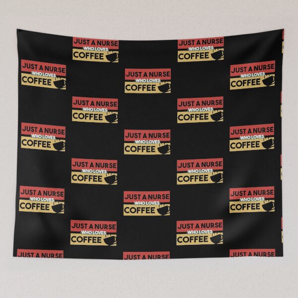 Item preview, Just A Nurse Who Loves Coffee - Nurse Coffee Lover Gift designed and sold by MrElgo.