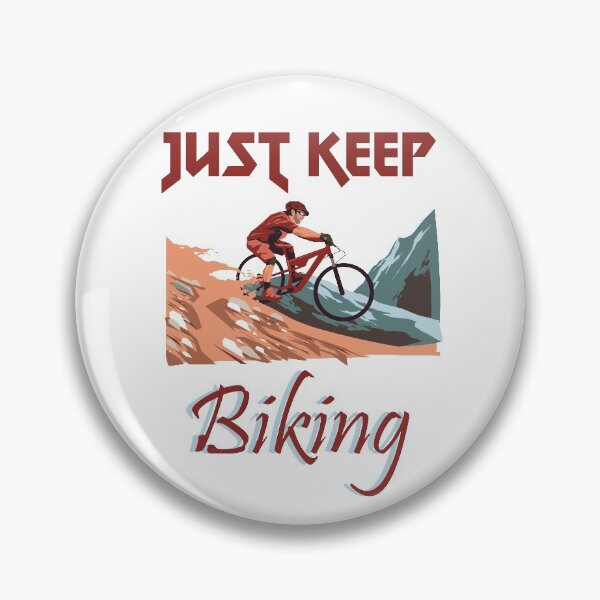 Item preview, just keep biking designed and sold by PRINTED ..