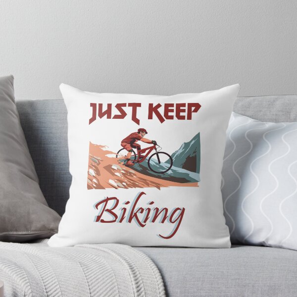 Item preview, just keep biking designed and sold by PRINTED ..