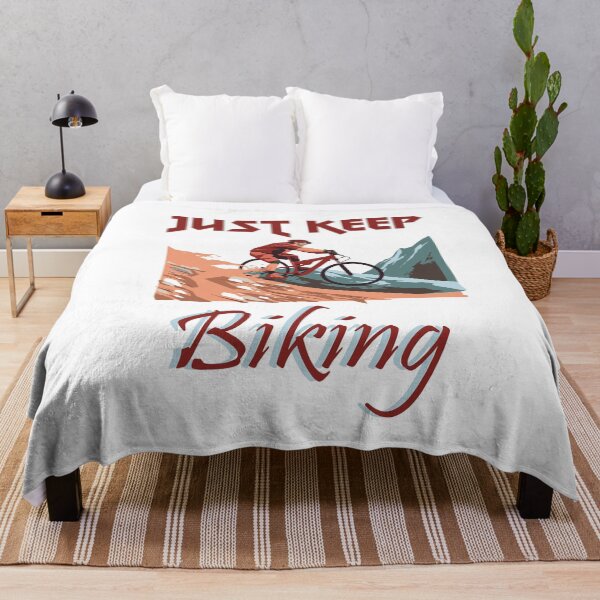 Item preview, just keep biking designed and sold by PRINTED ..