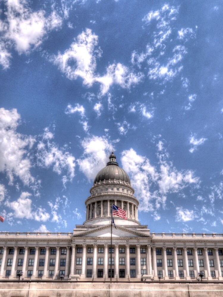 Thumbnail 4 of 4, iPhone Case, State Of Utah designed and sold by RandyDyer.