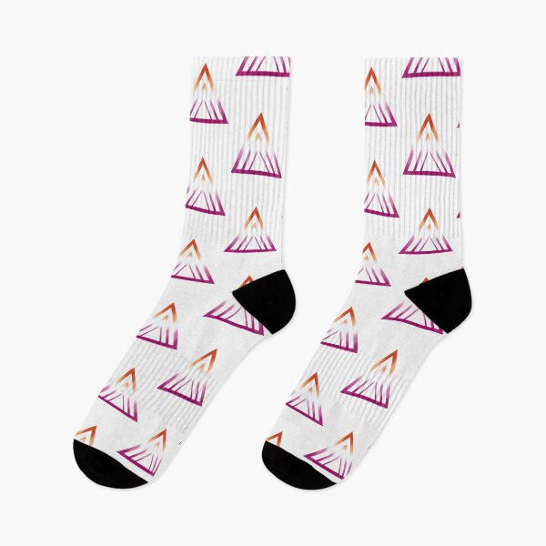 Item preview, Lesbian pride triangles designed and sold by -SnowySky-.