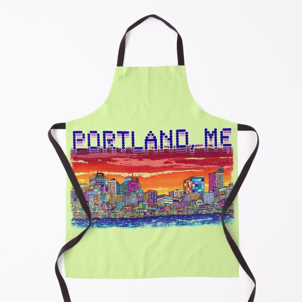 Item preview, Portland Maine City Skyline by Angela Ferrari designed and sold by ByFerrari.