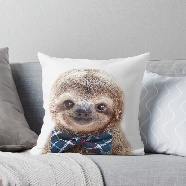 Item preview, Baby Slofh With Bow Tie, Baby Animals Art Print by Synplus designed and sold by synplus.