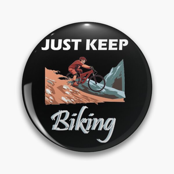 Item preview, just keep biking designed and sold by PRINTED ..
