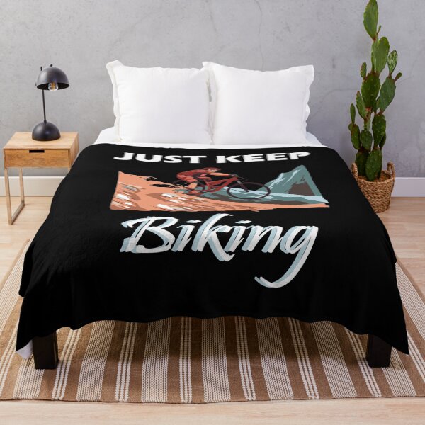 Item preview, just keep biking designed and sold by PRINTED ..