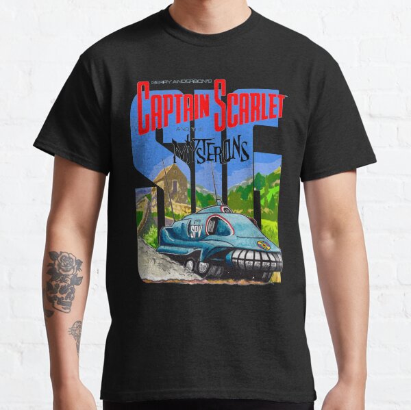 My 9th piece of Captain Scarlet fan art. Classic T-Shirt