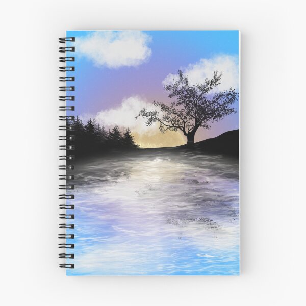 Item preview, Lake at dawn designed and sold by Chronically-art.